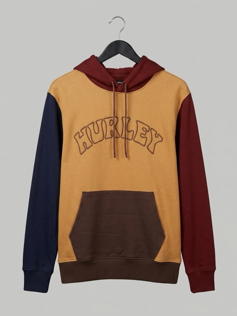 Hurley Size Medium Mens Multi-Color Hooded Sweatshirt Active Casual